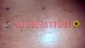 I'm bent over outdoors taking big black cock doggystyle for locals