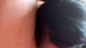 Swallow my cum, submissive wife!