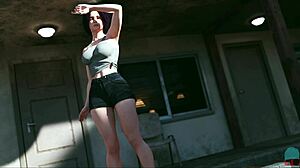 Jenny Shows Off Her Hot Body!