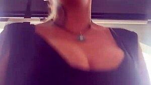 Training At The Gym, My Breasts Jumped Out, Got So Horny