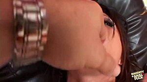 Latina Puts on High Heels and Butt Plug for Lover