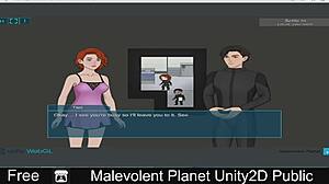 This public scene in malevolent planet unity2d is erotic