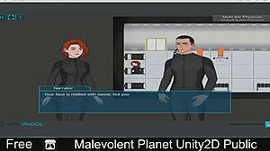 This public scene in malevolent planet unity2d is erotic