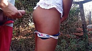 Wanna watch me drill this Brazilian teen's tight ass hard?