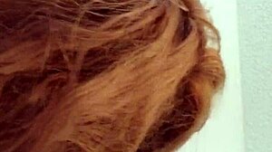 Bathroom Quickie with Busty Wife