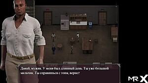 pregnant anime girl receives cum on face in lust epidemic