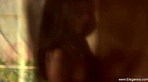 Watch her natural indian body move in massage!