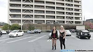 i watched lesbo babes squirting in a passionate threeway with fake tits