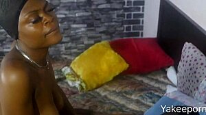 Quickie sex with bestie on big black cock