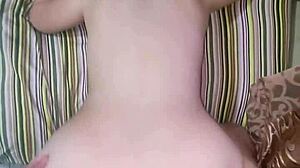 Stepfather Pounds Big Ass In Doggy And Cums On Tits