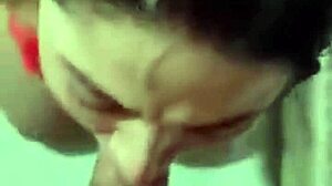 Creampie Big Cuban Cock In Huge Tits! Small Tits Masturbated With Cum On Face!