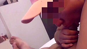 i'm licking morita de 18's sloppy pussy and tits in lingerie