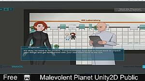 This public scene in malevolent planet unity2d is erotic