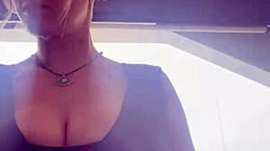 Training At The Gym, My Breasts Jumped Out, Got So Horny