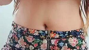 i saw this hot girl gettin a massage outdoor, her big cowgirl boobs on display, masturbatin to orgasm - depravedminx