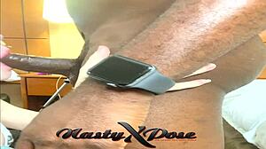 skinny whore sucks interracial black cock with petite slutty enthusiasm