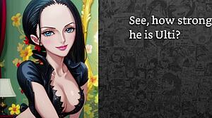 faygrey, nico robin, and ulti team up for your joi training with edging and ballbusting