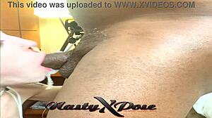 skinny whore sucks interracial black cock with petite slutty enthusiasm