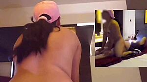 i'm licking morita de 18's sloppy pussy and tits in lingerie