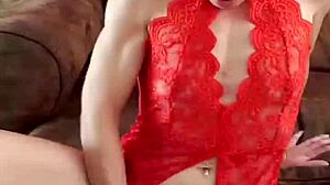 Belgian Milf Models Red Lingerie