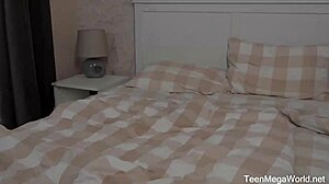 olivia westsun does doggy workout with creampie