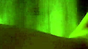 Cute Ebony Milf Gets Sticky Fingers.