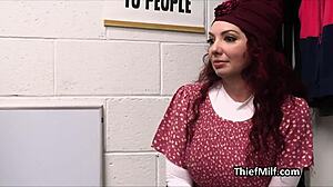 big tit milf housewife on action cam