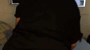 Almost Caught Riding Huge Dildo to Orgasm by Neighbors?