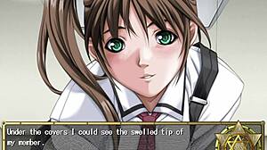 In Bible Black: The Infection, the demon of lust corrupts souls in this hentai playthrough part 3