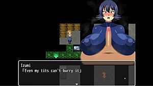 Hey, check out todoroki in hentai ep 22, john cums on her giant tits twice! 😍