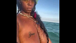 Day at the Beach with Mature Women.