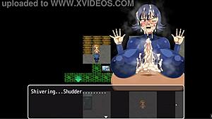 Hey, check out todoroki in hentai ep 22, john cums on her giant tits twice! 😍