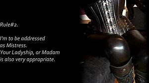 Watch this sissy get trained in anal assfucking with a small cock in a cage during holiday!