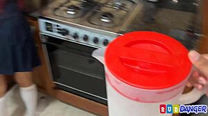 Homemade anal fuck with big ass teen.