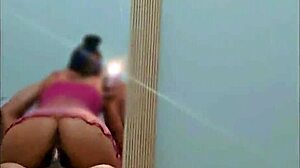 Stepsister rides my dick hard until I cum wildly.