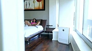 Pov Ebony Teen Sucks Pole