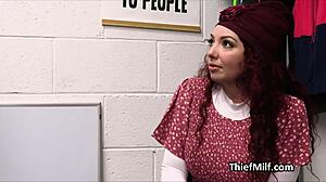 big tit milf housewife on action cam