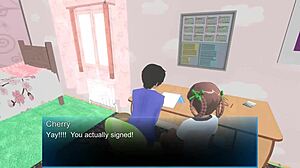 Femdom Game Starts With Cherry Enslavement