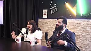 Lady Snow in sheer red lingerie 😘