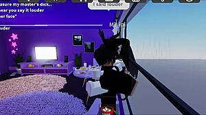 Roblox Master Trains New Slutty Slave