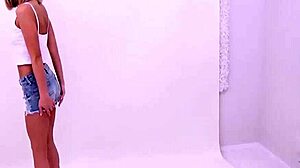 Rare beauty moans, 'Fuck my tight pussy'