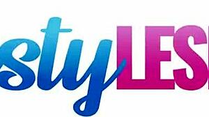 Voluptuous lesbian babes dolly fox fill their pinks with sex toy