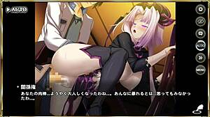 Ero scene from makoihime musou tenka touitsu den featuring sun quan in dark shadow