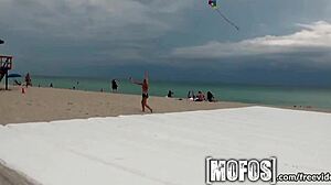 Hey, join Sammi Clair for some fun in the sun, sucking cock outdoors with her natural tits bouncing.