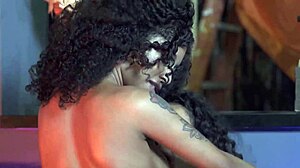 Halloween party between friends featuring costumes and fun activities.