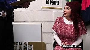 big tit milf housewife on action cam