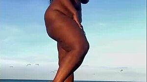 Day at the Beach with Mature Women.