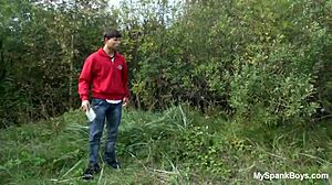 This summer features gay spanking scenes with muscular men in action