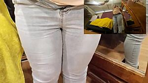 Milf Groped For Money In Voyeur Fetish Scene