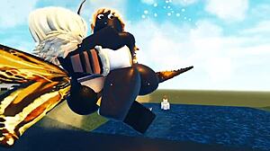 godzilla battles mothra in epic roblox clash